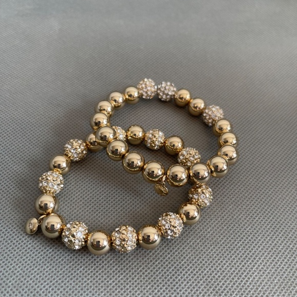 J. Crew Factory Pave Bracelets Set - NWT - Picture 4 of 6